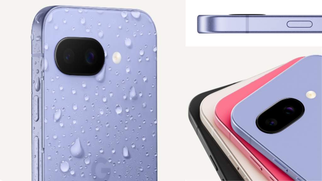 "Google Pixel 9a smartphone with AI-powered features, modern design, and affordable price in 2025"