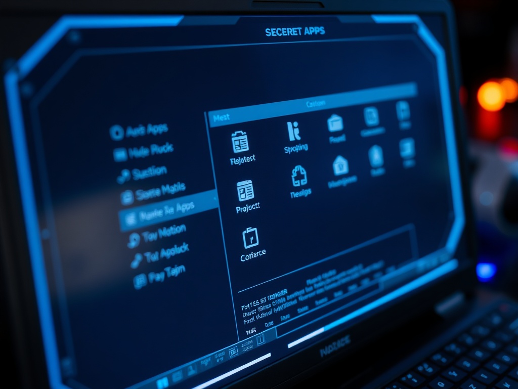 A digital illustration showing Windows Task Manager displaying all running apps and background processes.